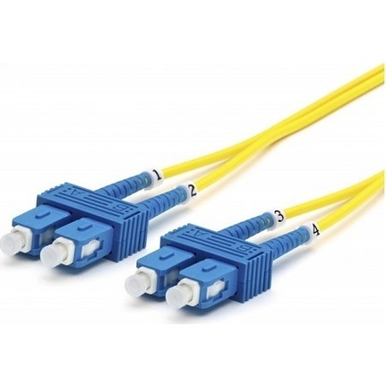 FBR-SM-SC-SC-DX-1M SC-SC (SM) SINGLE MODE FIBER PATCH KABLO - 1 METRE ( DX )