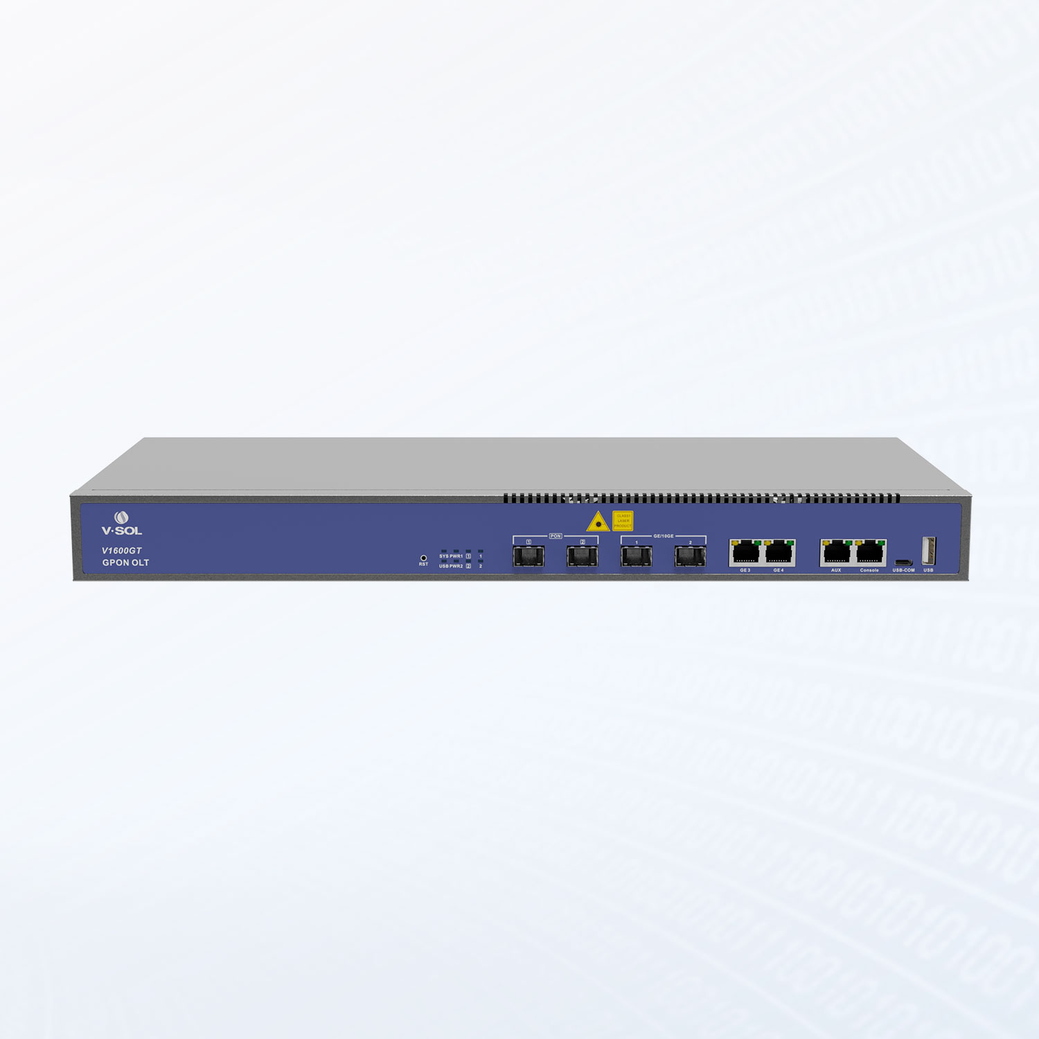 GPON-OLT-V1600GT VSOL - 2 PORT - OLT , FTTX , 2X 1G RJ45 , 2xSFP+ , 2x C+++