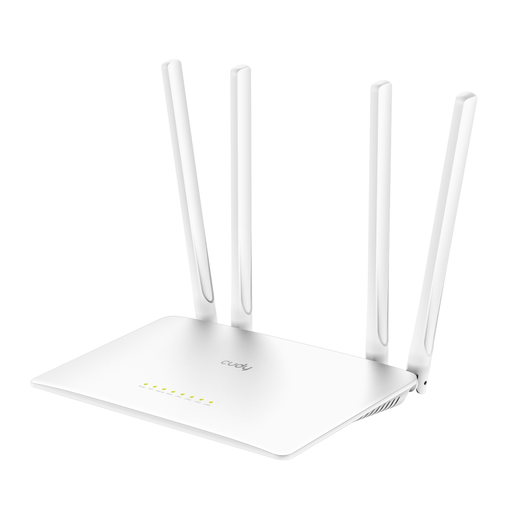 CUDY-WR1200 CUDY - WIFI 5 -AC 1200 KABLOSUZ ROUTER 