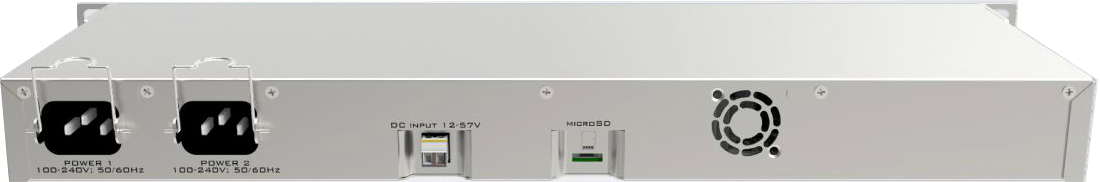 RB1100Dx4 Mikrotik RB1100Dx4, 13 Port Gbit LAN, RouterOS Level 6 , 1U Router / Firewall / Hotspot