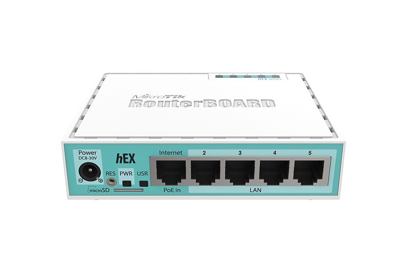 RB750Gr3 Mikrotik RB750Gr3 HEX 5xGigabit LAN, USB, L4, Router / Firewall / Hotspot