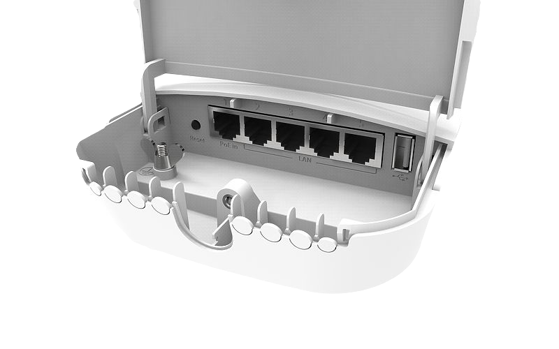 RBOmniTikG-5HacD Mikrotik Omnitik 5 AC 2x7.5dBi Bütünleşik 5 Ghz Anten, 802.11an/ac , PTP/PTMP ,L4