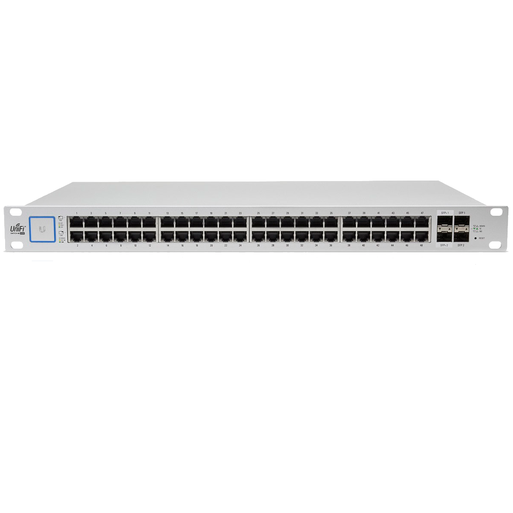 US-48-500W Unifi Switch POE+ Gigabit Swich 48 Port 500Watt 2xSFP+ 2xSFP Yönetilebilir