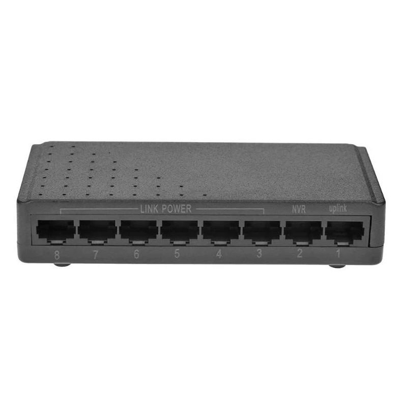 WINET-SW-FE8-6R-2P WINET REVERSE POE SWITCH 6 PORT POE-IN - 2 PORT POE OUT