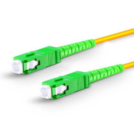FBR-SM-SC-SC-APC-SX-30CM SC-APC / SC-APC (SM) SINGLE MODE FIBER PATCH KABLO SIMPLEX - 30 CM